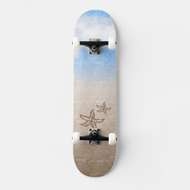 Starfish Beach Skateboard (Front)