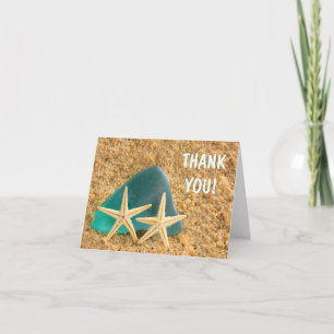 Starfish Beach Thank You Card