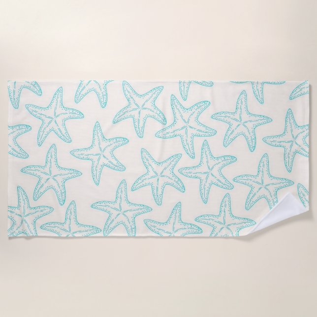 StarFish Beach Towel (Front)