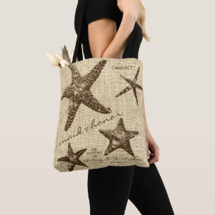 Starfish Beach Wedding Party (Maid of Honour) Tote Bag