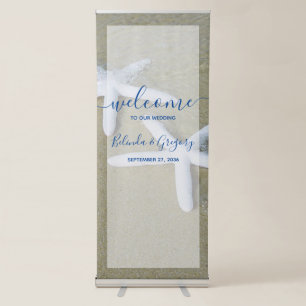 Starfish Beach Wedding Welcome Sign