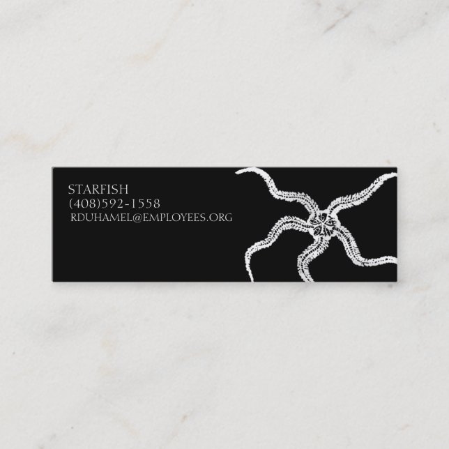 STARFISH BUISNESS CARD #2 (Front)