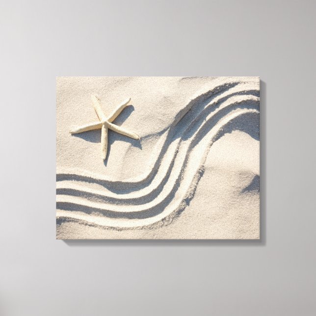 Starfish canvas print (Front)