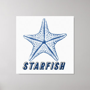 Starfish canvas print