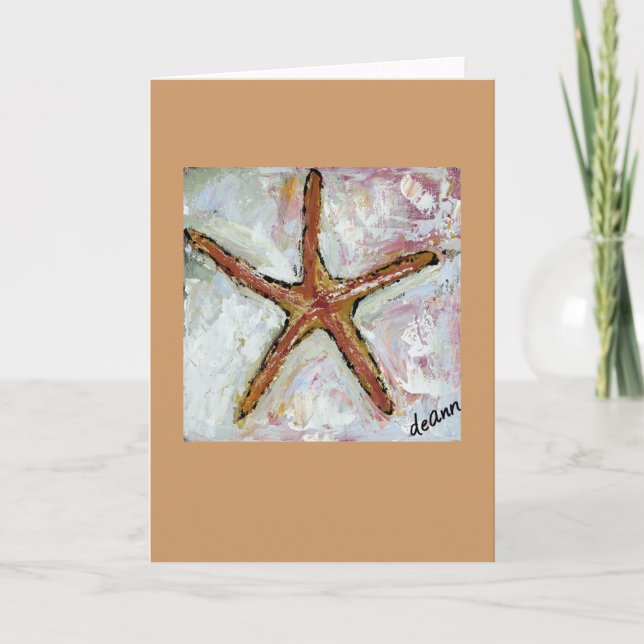Starfish card (Front)