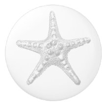 Starfish Ceramic Knob