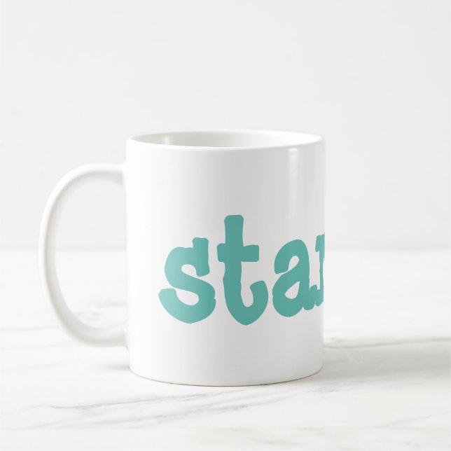 starfish coffee mug (Left)