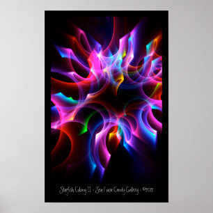 Starfish Colony II Poster