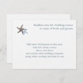 Starfish Couple Enclosure Event Cards (Front/Back)