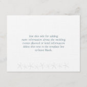 Starfish Couple Enclosure Event Cards (Back)