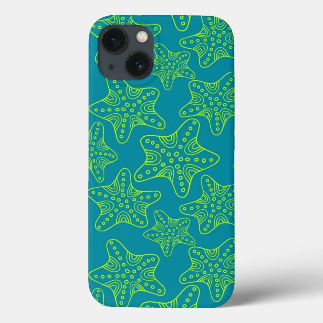 Starfish Crowd Pattern Case-Mate iPhone Case (Back)