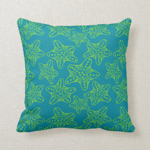 Starfish Crowd Pattern Cushion