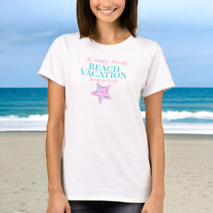Starfish Custom Beach Cruise Reunion Vacation T-Shirt