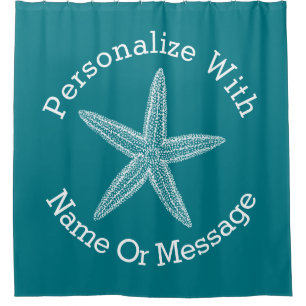 Starfish Customise The Colour Shower Curtain