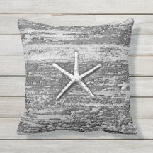 Starfish Driftwood Watercolor