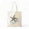Starfish Flower Girl Beach Wedding Tote Bag