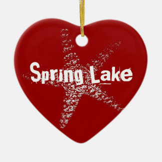 Starfish Heart Ornament (Feature Your Town)