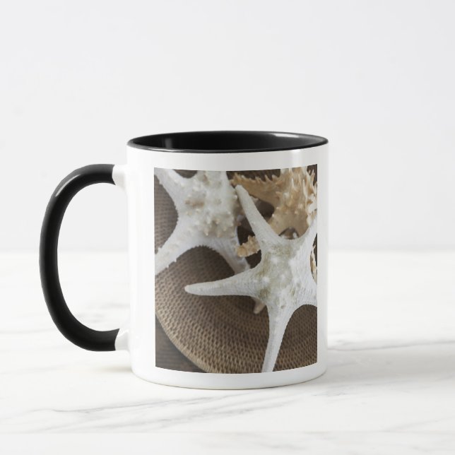 Starfish in a basket mug (Left)