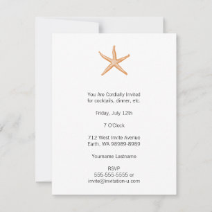 Starfish Invitation