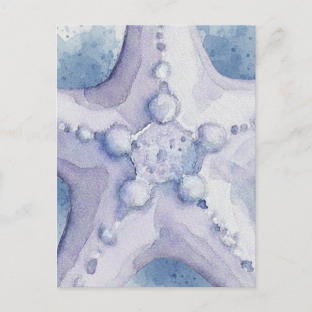 Starfish Invitation Postcard (Front)