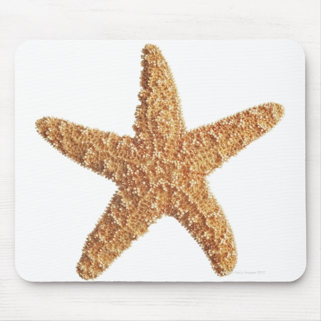 Starfish isolated on white mouse mat (Front)