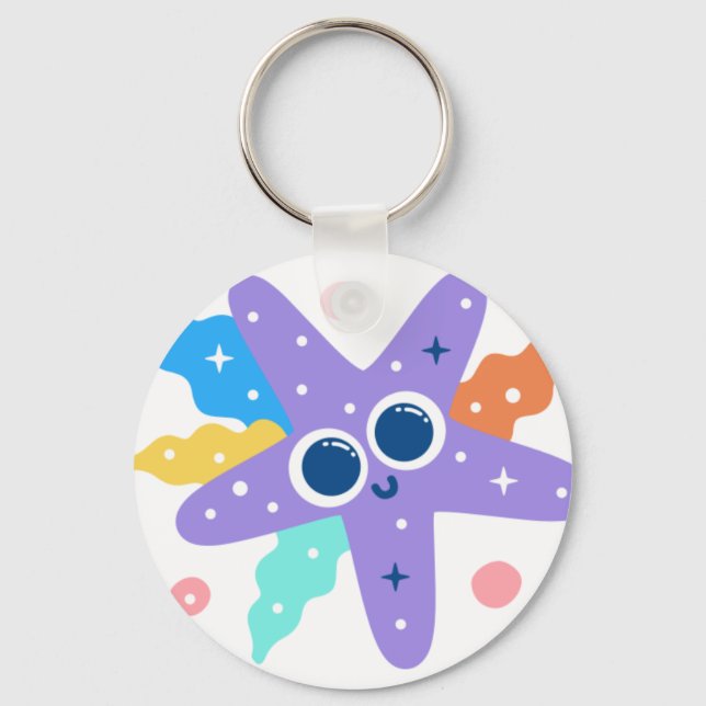 Starfish Key Ring (Front)