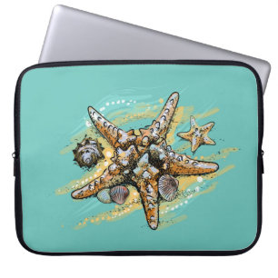 Starfish  laptop sleeve