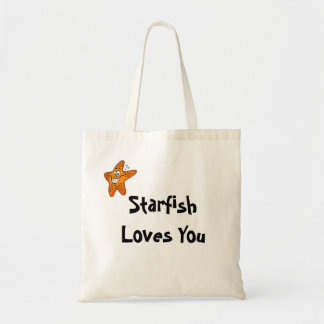 Starfish Loves You Tote Bag