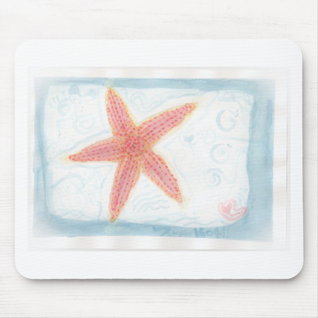 Starfish Mouse Mat (Front)