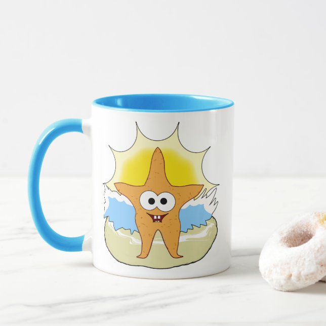 Starfish Mugs (With Donut)