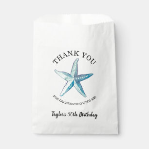 Starfish Nautical Beach Ocean Theme Favour Bags