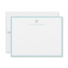 Starfish nautical simple personalised Stationery