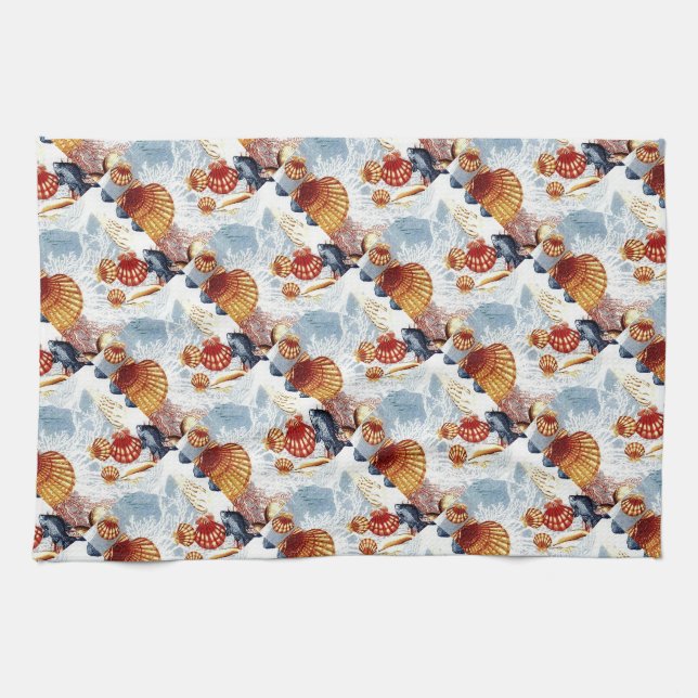 Starfish Neptune Tea Towel (Horizontal)