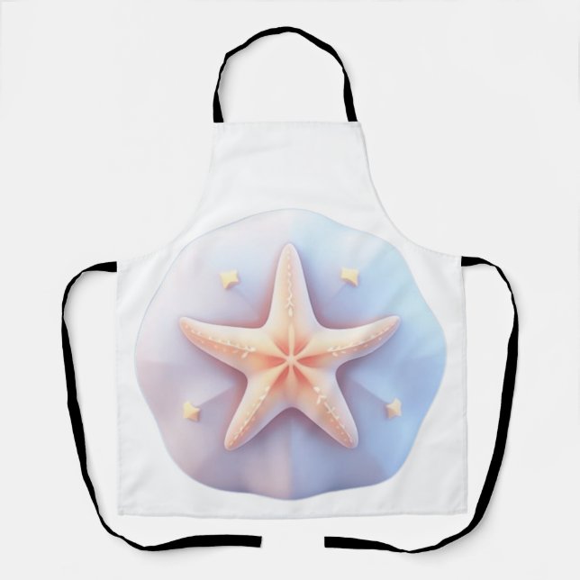Starfish on a Unique-Shaped Stone Apron (Front)