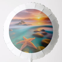 Starfish on beach at Dawn