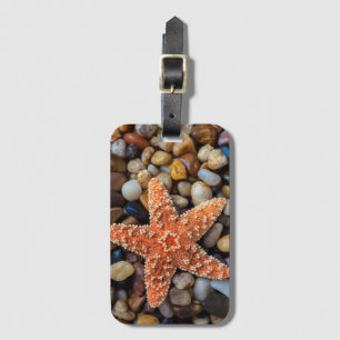Starfish On Rocks Luggage Tag