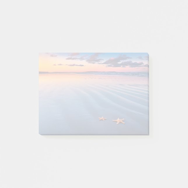 Starfish On Sand Post-it Notes (Front)