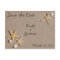 Starfish on the Beach Save the Date Postcards