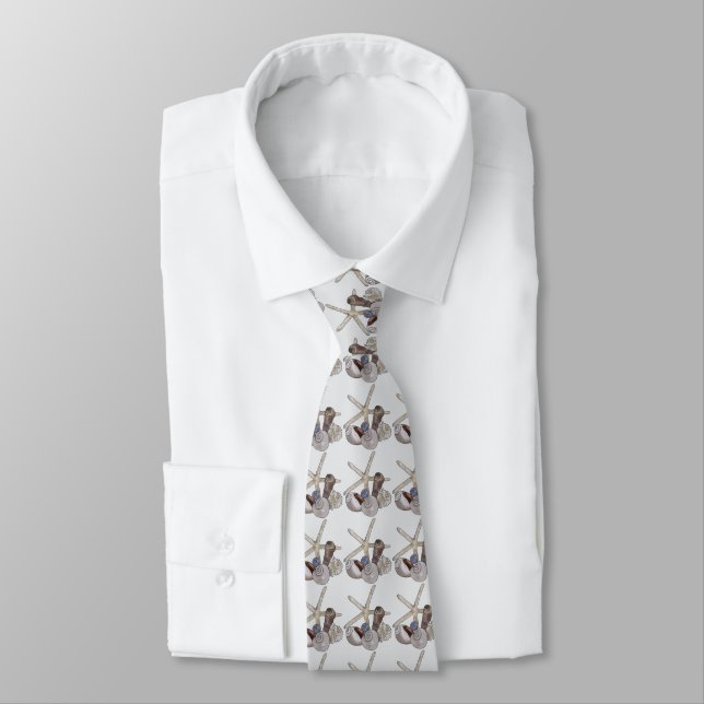 starfish on the beach tie (Tied)