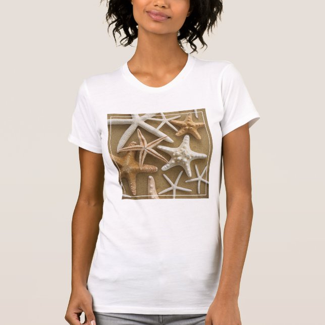 Starfish On The Sand T-Shirt (Front)