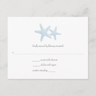Starfish Pair Wedding Response