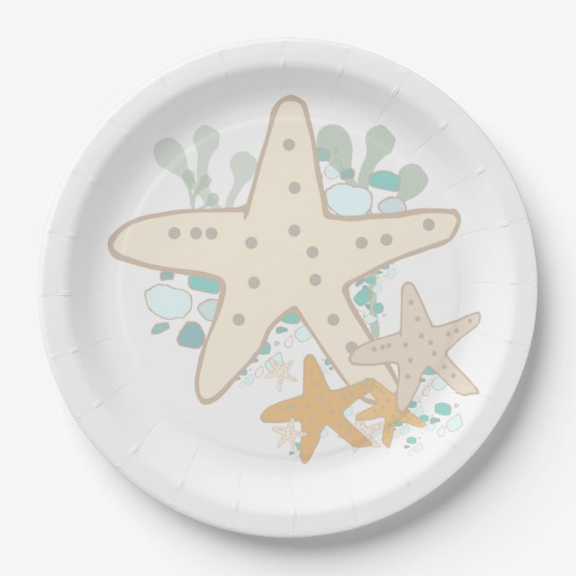 Starfish Paper Plates (Front)