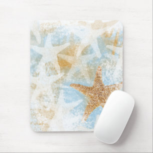 Starfish Pattern Art Mouse Mat