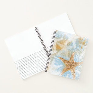 Starfish Pattern Art Notebook