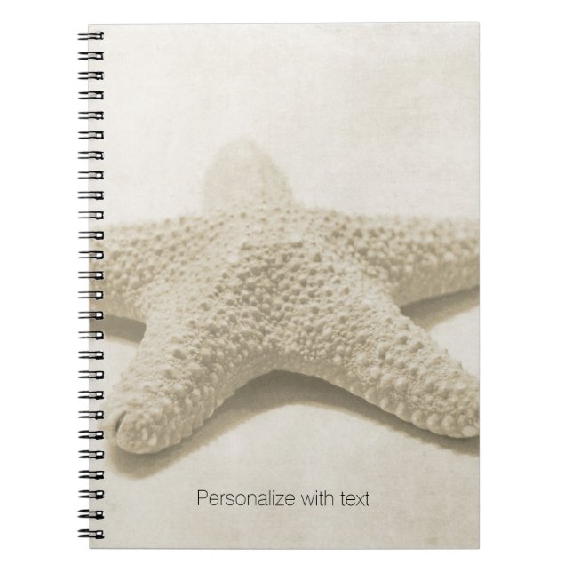 Starfish Personalised Notebook (Front)