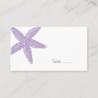 Starfish Place Card