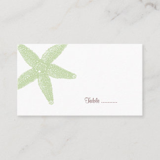 Starfish Place Card