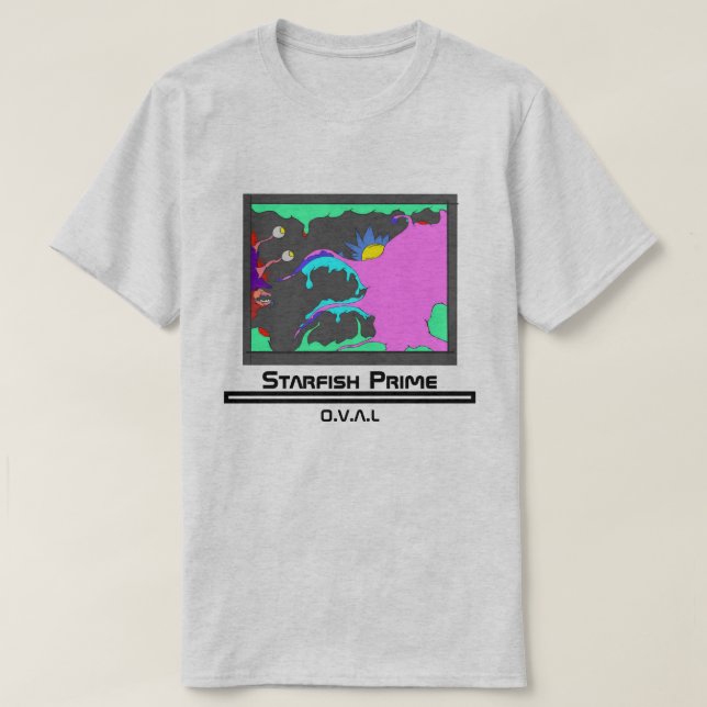 Starfish Prime : OVAL Tee (Design Front)