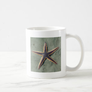 Starfish Purple sea star on beach Coffee Mug