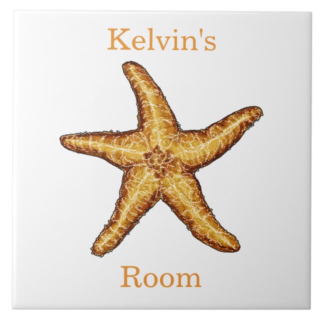 Starfish Room  Tile (Front)